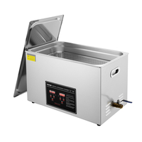 VEVOR Ultrasonic Cleaner με ψηφιακό χρονοδιακόπτη &amp; θερμαντήρα, επαγγελματικό Ultra Sonic καθαριστικό κοσμημάτων, θερμαινόμενο μηχάνημα καθαρισμού από ανοξείδωτο χάλυβα για δαχτυλίδια ρολογιών γυαλιών Μικρά ανταλλακτικά, πλακέτα κυκλώματος (30L)