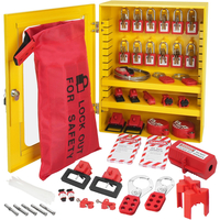 VEVOR Electrical Lockout Tagout Kit, 59 PCS Safety Lockout Σταθμός Tagout με λουκέτα, βύσματα, ετικέτες, δέσιμο, κλείδωμα βύσματος, κλείδωμα διακόπτη, κλείδωμα βαλβίδων, κλείδωμα καλωδίου, τσάντα κλειδώματος, κουτί