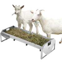 VEVOR Livestock Feeding Trough 22 Gallon Capacity 45&quot; Κατσικίσιο τροφοδότη για 10 πρόβατα
