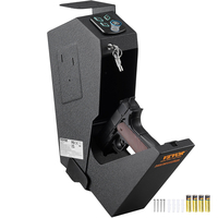 VEVOR Mounted Gun Safe for Pistols Biometric Gun Safe 3 τρόποι πρόσβασης για 1 πιστόλι