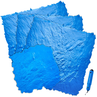 VEVOR Concrete Stamps Mat 36 in &amp; 18 in 4 τμχ Καλούπια πολυουρεθάνης με υφή