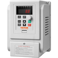 VEVOR VFD 4KW, 18A, 5HP Μεταβλητής συχνότητας κίνησης για έλεγχο ταχύτητας κινητήρα 3 φάσεων