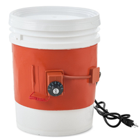 Μεταλλικός θερμαντήρας τυμπάνων VEVOR 5 Gallon 800 Watt 7,75 ίντσες Πλάτος 86-302℉ Ρυθμιζόμενο