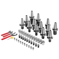 VEVOR CAT40 Collet Holder ER 16/32 Collet Set, 35 PCs, SLN FMB ER16/32 APU Tool Holder Spring Steel Collet τσοκ με 10 μπουλόνια έλξης και 3 κλειδιά, για τρυπάνια φρέζας