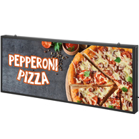 VEVOR 99x41cm Προγραμματιζόμενη πινακίδα LED Πίνακας οθόνης κύλισης P6 Full Color