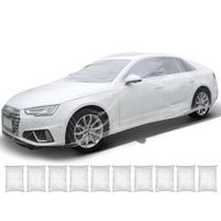 VEVOR Clear Πλαστικό κάλυμμα αυτοκινήτου 10 τμχ Καλύμματα αυτοκινήτου μιας χρήσης, 22\&#039; x 12\&#039; Πλαστικό κάλυμμα αυτοκινήτου γενικής χρήσης, αδιάβροχο κάλυμμα αυτοκινήτου με προστασία από τη σκόνη, κάλυμμα αυτοκινήτου εξωτερικού χώρου, Αποτελεσματική προστασία, Universal Τύπος