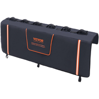 VEVOR Tailgate Bike Pad, 62&quot; Truck Tailgate Pad Carry 6 Mountain Bikes, Upgraded Grooves Tailgate Bike Pad με ανακλαστικές λωρίδες και τσέπες εργαλείων, με άνοιγμα κάμερας για τα περισσότερα φορτηγά