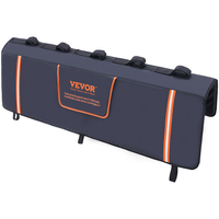 VEVOR Tailgate Bike Pad, 53&quot; Truck Tailgate Pad Carry 5 Mountain Bikes, Pack Protection Pack με ανακλαστικές λωρίδες και τσέπες εργαλείων, μαξιλαράκι πίσω πόρτας με άνοιγμα κάμερας για φορτηγά μεσαίου μεγέθους