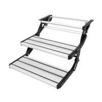 Εγχειρίδιο VEVOR RV Steps 2-Step Retractable RV Stairs 440 LBS RV Trailer Camper