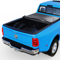 Κάλυμμα κρεβατιού VEVOR Truck, Roll Up Truck Bed Tonneau Cover, Συμβατό με 2002-2018 Dodge Ram 1500, 2003-2024 2500 3500, 2019-2024 Classic, για 6,4 x 5,5 ft υλικό PVC Tonneau, Softvern Bed, Coll