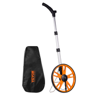 VEVOR Measuring Wheel 317mm Road Runner Τηλεσκοπική λαβή Πόδια/ίντσες με τσάντα