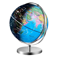 VEVOR Illuminated World Globe with Stand Educational 9 in/228,6 mm Constellation (Γλώσσα χάρτη: Αγγλικά)
