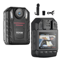 VEVOR 1440P Police Body Camera 64G Body Cam με μπαταρία 2850 mAh Night Vision