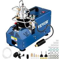 Συμπιεστής υψηλής πίεσης VEVOR, 4500PSI/30MPA/300BAR Αεροσυμπιεστής υψηλής πίεσης, 1800W 220V Αυτόματος συμπιεστής αεροβόλου τυφεκίου Κατάλληλος για αεροβόλο τουφέκι Paintball, Τυφέκιο PCP, Αερόπιστο, Μπουκάλι κατάδυσης