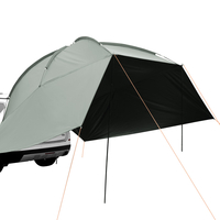 VEVOR Vehicle Awning, Large 10&#039; x 7&#039; Shade Coverage Πλαϊνή τέντα αυτοκινήτου, PU2000mm UV50+ Τέντα αυτοκινήτου με εκτεταμένα πλαϊνά κουβούκλια και φορητή τσάντα αποθήκευσης, Κατάλληλη για φορτηγά, SUV, Van, Campers