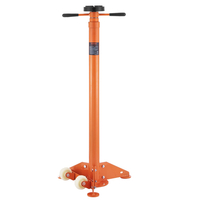 Βάση VEVOR Underhoist, 3/4 Ton Jack Capacity Pole Jack, Heavy Duty Jack Stand, Jack Support Car Lifting από 43,3&quot; έως 70,9&quot;, Τριγωνική βάση, Δύο Τροχοί, Εύκολη ρύθμιση, Υποστήριξη αυτοκινήτου