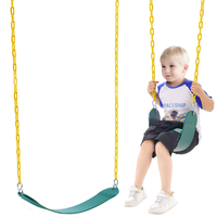 VEVOR 2-pack Swing καθίσματα Swings Αντικατάσταση για σετ κούνιας εξωτερικού χώρου Αλυσίδα 66 ιντσών