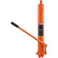 VEVOR Hydraulic Long Ram Jack, κύλινδρος ανύψωσης κινητήρα 3 τόνων με μονοέμβολη αντλία και βάση Clevis, υδραυλικός κύλινδρος εμβόλου για ανυψωτικά μηχανών ανύψωσης, υδραυλικοί γερανοί γκαράζ/καταστημάτων, μηχανικοί, αγροκτήματος