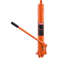 VEVOR Hydraulic Long Ram Jack, κύλινδρος ανύψωσης κινητήρα 8 τόννων με μονοέμβολη αντλία και βάση Clevis, υδραυλικός κύλινδρος εμβόλου για ανυψωτικά μηχανών ανύψωσης, υδραυλικοί γερανοί γκαράζ/καταστημάτων, μηχανικοί, αγρόκτημα
