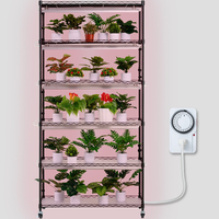 Βάση φυτών VEVOR με Grow Light 6 επιπέδων 180W 70,9&quot; Ράφι εσωτερικής ανάπτυξης φυτών