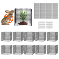 VEVOR 10 Pack Plant Protector from Animals 12&#039;&#039; x 12&#039;&#039; Plant Cage for Lagetables