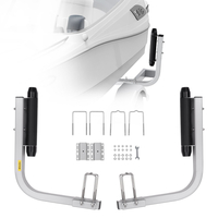 Οδηγός ρυμουλκούμενου σκάφους VEVOR, 20,5&quot; Ρυθμιζόμενοι στύλοι οδηγών ρυμουλκούμενου σχεδίου, 2 τεμάχια οδηγών ρυμουλκούμενου από γαλβανισμένο χάλυβα ανθεκτικό στη σκουριά, Σχεδιασμός οδηγών κυλίνδρων βαρέως τύπου, για σκάφος σκι, ψαρόβαρκα ή ρυμουλκούμενο ιστιοφόρου