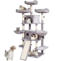 VEVOR Cat Tree 68,5&quot; Cat Tower for Indoor Cats with Cat Condos Scratching Post
