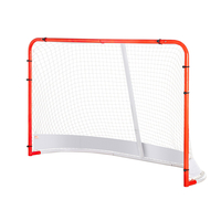 VEVOR Street Hockey Net Σετ Γκολ Χόκεϋ εσωτερικού εξωτερικού χώρου από ατσάλι 72&quot;x48