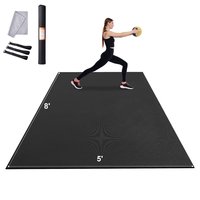 VEVOR Exercise Mat, αντιολισθητικό χαλάκι γιόγκα, γυμναστήριο, πιλάτο, γυμναστήριο (8x5 πόδια)