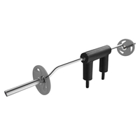 VEVOR Safety Squat Bar, 1.500 LBS Fitness Squat Bar, Safety Squat Bar Attachment με ώμους και μαξιλαράκια βραχιόνων, ράβδο βάρους διαμέτρου 32 mm, Ιδανικό για μπροστινά squat, Lunges, Rehab, Φυσικοθεραπεία