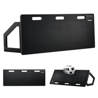 VEVOR Soccer Rebounder Board, 45&quot;X18&quot; φορητός τοίχος ποδοσφαίρου με 2 γωνίες ανάκαμψης, αναδιπλούμενος HDPE Kickback Board Rebound, Εξοπλισμός προπόνησης ποδοσφαίρου για παιδιά και ενήλικες, Passing &amp; Shooting Practice