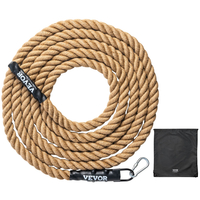 VEVOR 1.5&quot;x25FT Gym Climbing Rope Fitness Strength Training Rope Άσκηση στο σπίτι