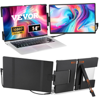 VEVOR Laptop Screen Extender 14in HD 1080P Portable Monitor για φορητό υπολογιστή 13&quot;-17