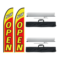 VEVOR Open Flags for Business Advertising Flags και Poles for Outside 16,3 FT
