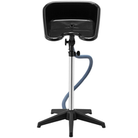 VEVOR Φορητό μπολ σαμπουάν με ρυθμιζόμενο σωλήνα αποστράγγισης νιπτήρας σαλονιού για κουρείο