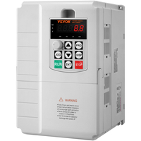VEVOR VFD 7,5KW, 34A, 10HP Μεταβλητή μονάδα μετάδοσης κίνησης για έλεγχο ταχύτητας κινητήρα 3 φάσεων
