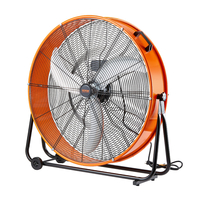 VEVOR Drum Fan 30 Inch High Velocity Industrial Use 3-Speed ​​13000CFM for Warehouse