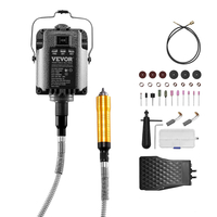 Μύλος VEVOR Flex Shaft 1000W 30000RPM με πεντάλ ποδιού &amp; εξαρτήματα 31 τεμ.