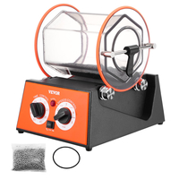 VEVOR 5kg Περιστροφικό ανατροπέα Surface Polisher Jewelry Polish Finish Machine Gem DIY