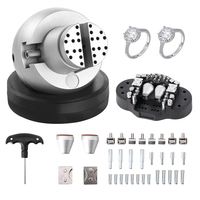 Μέγγενη μπάλας VEVOR, Εργαλείο ρύθμισης χάραξης 5 ιντσών, μέγγενη μπλοκ χάραξης περιστροφής 360°, 35 τμχ Εργαλεία χάραξης κοσμημάτων Τυπικό μπλοκ για ένθετα πολύτιμων λίθων και χάραξη σε μικρή κλίμακα