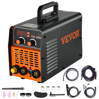 VEVOR TIG-200C, 200 Amp TIG/MMA ARC 2-in-1 Welder HF IGBT DC Inverter Welding Machine για συγκόλληση χάλυβα, τιτανίου και κραμάτων χαλκού