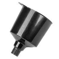 ΧΩΝΙ ΚΑΥΣΙΜΟΥ ΧΩΡΙΣ ΣΤΟΜΙΟ ΠΛΑΣΤΙΚΟ ΜΑΥΡΟ AMIO - 1 ΤΕΜ.