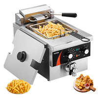 VEVOR Commercial Electric Fryer Deep Fryer Countertop Deep Fryer 9Qt /8,5 L