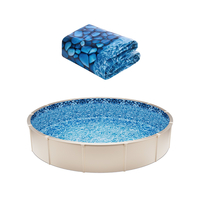 VEVOR Round Pool Liner 21ft Unibead Style Pool Liner 52in Ύψος τοίχου