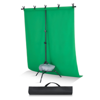 VEVOR Backdrop Stand Background Stand Kit 5 x 6,5 ft για Party &amp; Photo Studio