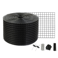 VEVOR 8 ιντσών x 100ft Solar Panel Bird Guard, Critter Guard Roll Kit με 100pcs συνδετήρες από κράμα αλουμινίου, προστατευτικό ηλιακό πάνελ με επίστρωση PVC ανθεκτική στη σκουριά, συρμάτινο πλέγμα 1/2 ιντσών