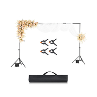 VEVOR Backdrop Stand Background Stand Kit 6,5 x 10 ft για Party &amp; Photo Studio