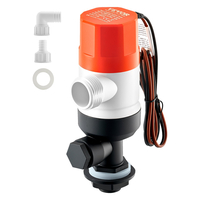 Αντλία VEVOR Livewell για σκάφος 12V 500 GPH Livewell Aerator Pump Straight 2 είσοδοι