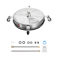 VEVOR 18" Καθαριστικό Επιφανειών Πλυντηρίου Πίεσης 4 Τροχών 4000 Max PSI 2 Extended Wands