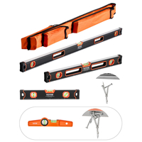 VEVOR 4-Piece Torpedo Level 48/24/16/10 Σε σώμα από κράμα αλουμινίου με φιαλίδια φυσαλίδων